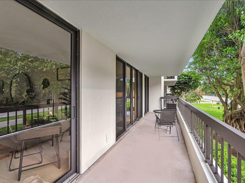 277 North Ocean Boulevard, Unit 102 Boca Raton, FL 33432 - Photo 45 of 53 a view of balcony with furniture