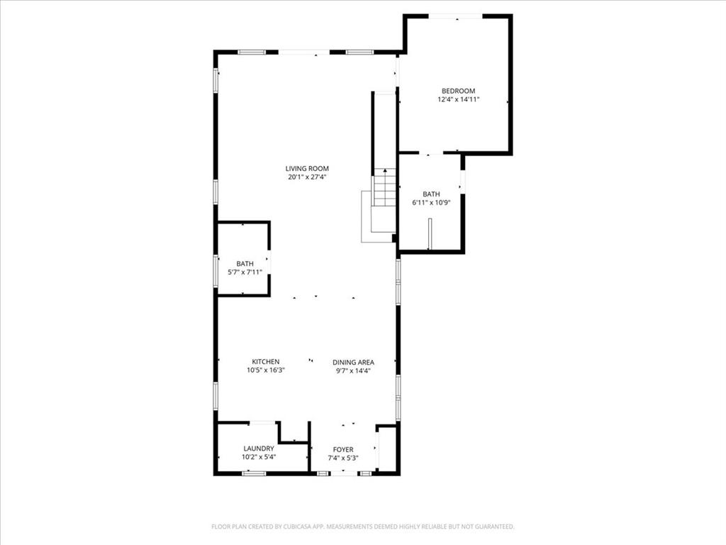6837 Briar Road Azle, TX 76020 - Photo 38 of 39 Main Level Floor Plan