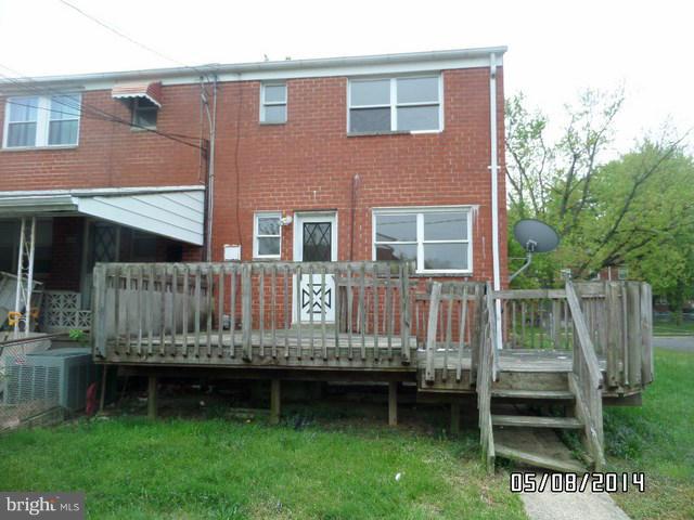 1027 Bayner Road Baltimore, MD 21221 - Photo 16 of 16 Exterior (Rear)