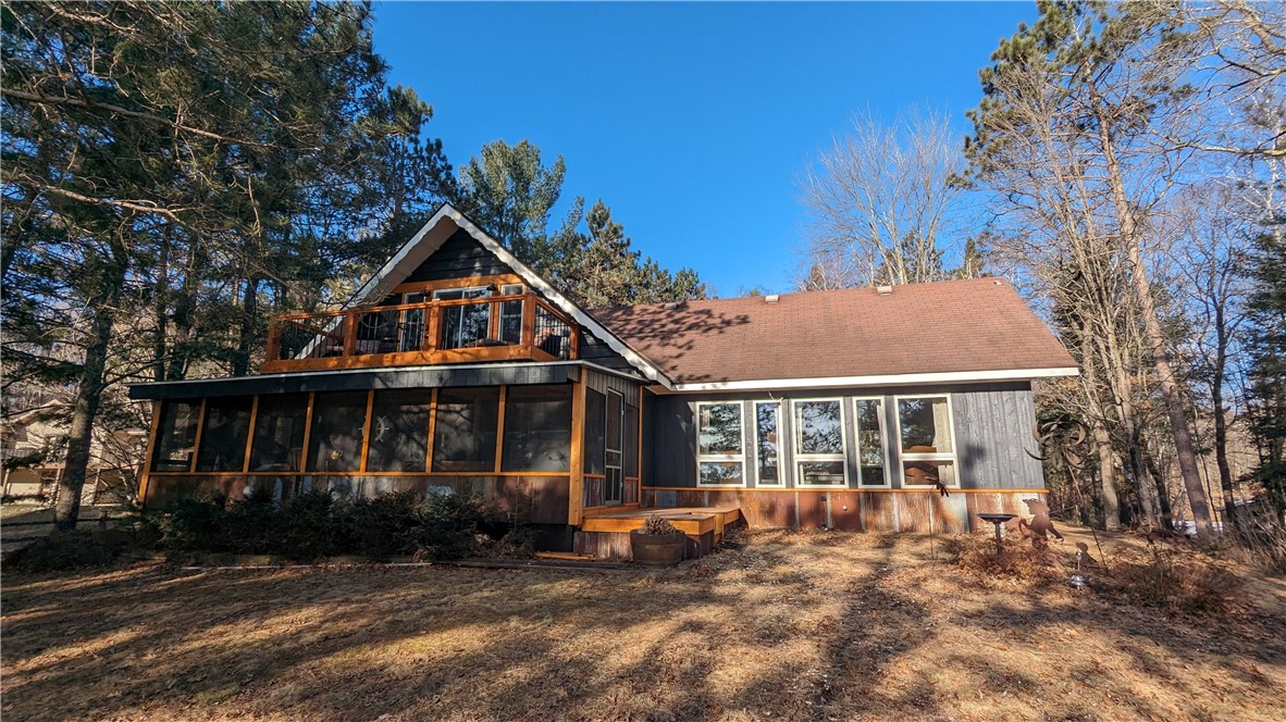 8322 Bay Park Road Trego, WI 54888 - Photo 1 of 1 Exquisite 3 bed, 2 bath 4 season home on 1 acre on Trego Lake.