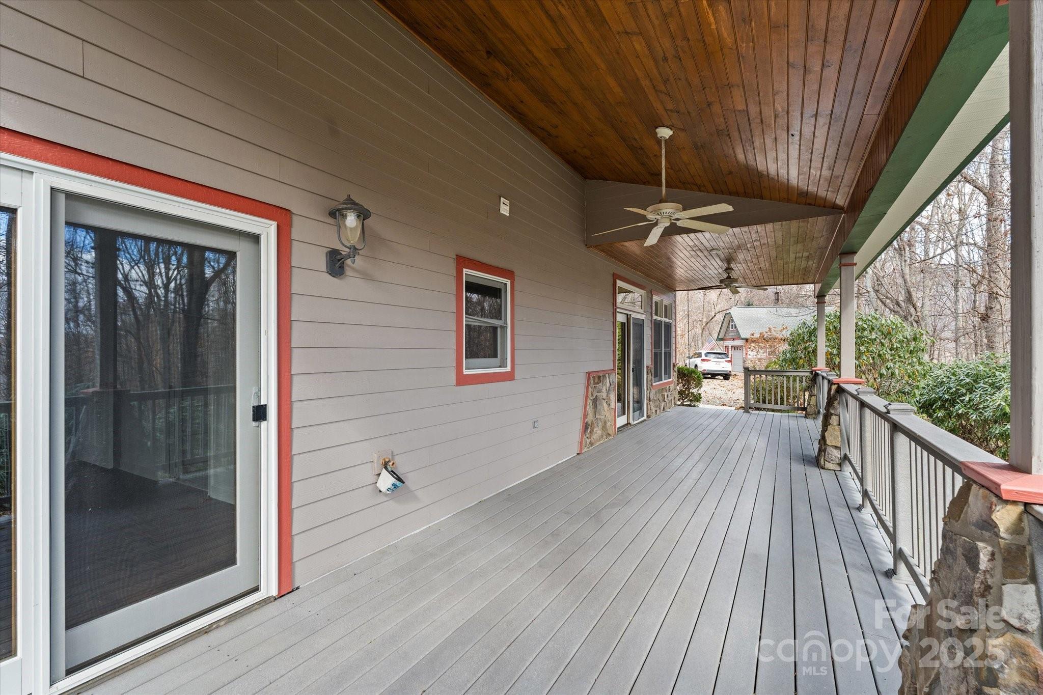 905 Old Fiddle Road Waynesville, NC 28786 - Photo 32 of 39 a view of a house with wooden floor