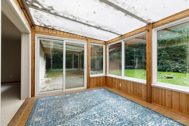 a view of an entrance door of the house