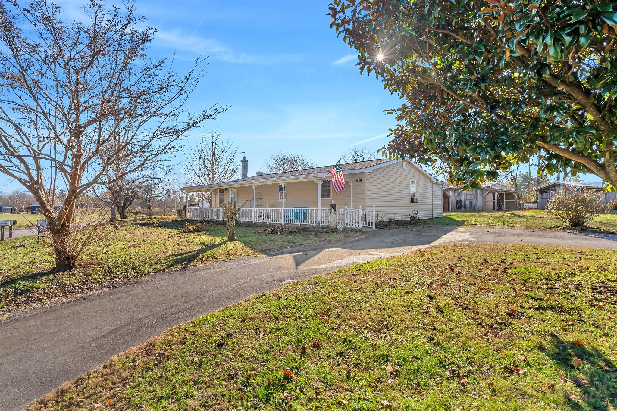 242 Union Ridge Road Wartrace, TN 37183 - Photo 3 of 33 a view of backyard of the house