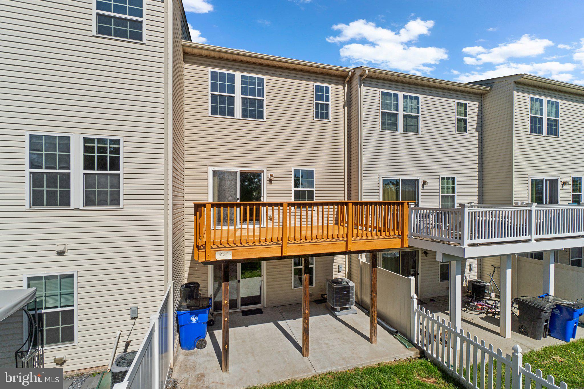 2061 Spring Run Circle Frederick, MD 21702 - Photo 39 of 42 a balcony with table and chairs