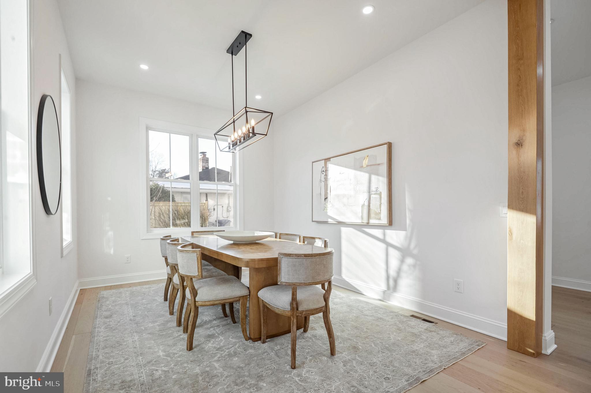 1809 Shenandoah Road Alexandria, VA 22308 - Photo 23 of 77 7 Light Chandelier, Windows on 2 Sides, LED lights