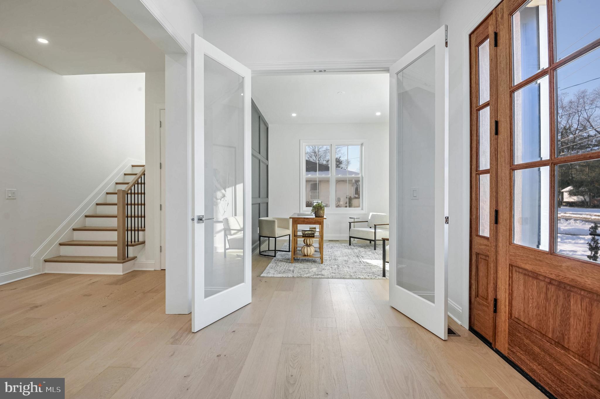 1809 Shenandoah Road Alexandria, VA 22308 - Photo 26 of 77 8 Ft Glass French Doors to the Office