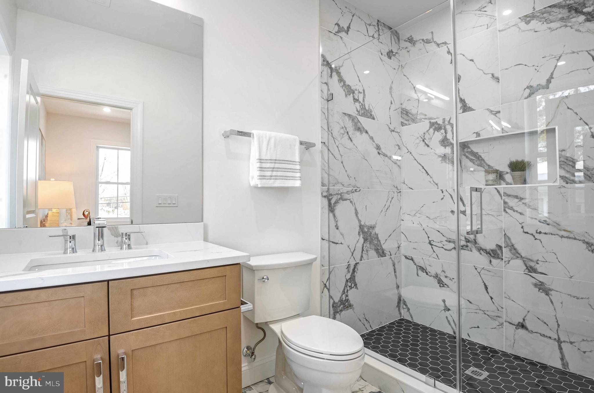 1809 Shenandoah Road Alexandria, VA 22308 - Photo 42 of 77 Bathroom for the 2nd Bedroom. Walk-in Shower.