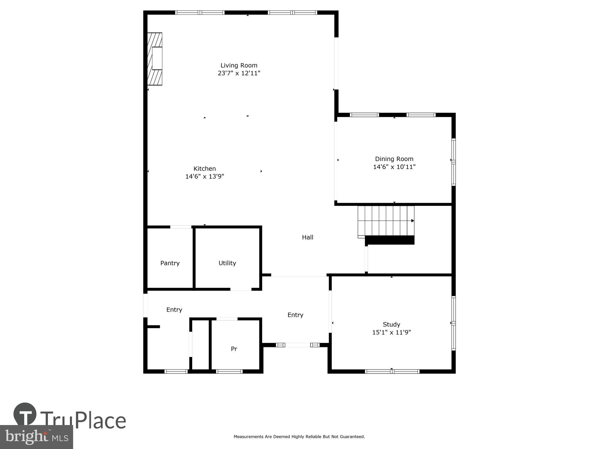 1809 Shenandoah Road Alexandria, VA 22308 - Photo 75 of 77 Main Level Floor Plan
