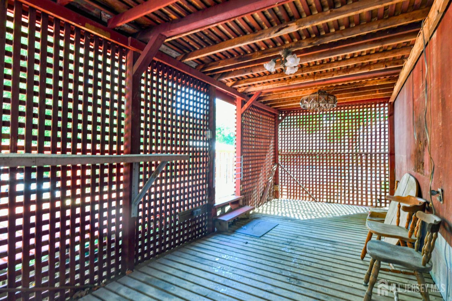 148 Helmetta Road Monroe Township, NJ 08831 - Photo 21 of 22 a view of outdoor space with wooden deck