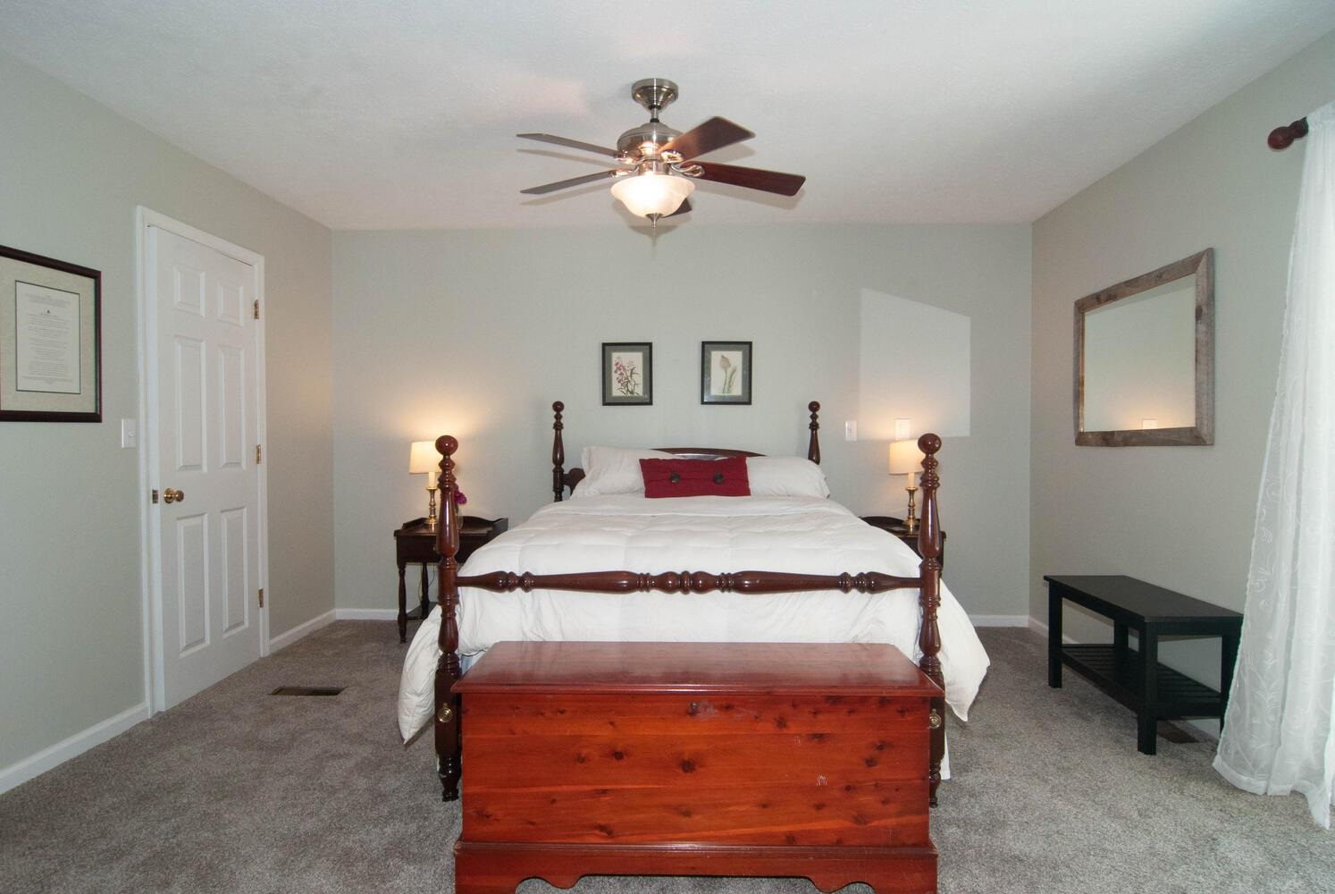3155 Barterbrook Road Staunton, VA 24401 - Photo 18 of 59 a bedroom with a bed and window