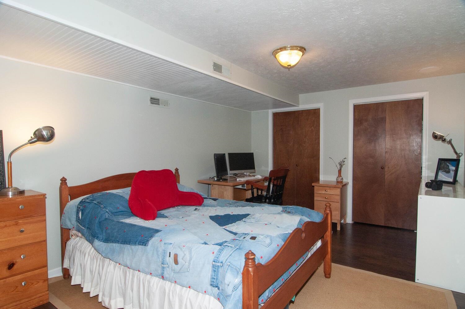 3155 Barterbrook Road Staunton, VA 24401 - Photo 33 of 59 a bedroom with a bed and a flat screen tv