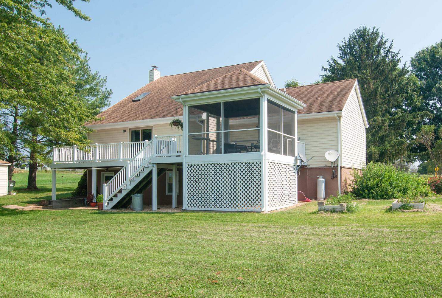 3155 Barterbrook Road Staunton, VA 24401 - Photo 39 of 59 a front view of a house with a yard and trees