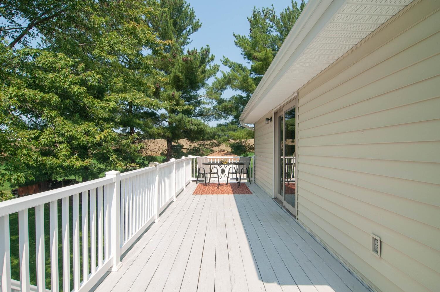 3155 Barterbrook Road Staunton, VA 24401 - Photo 42 of 59 a view of balcony with wooden floor