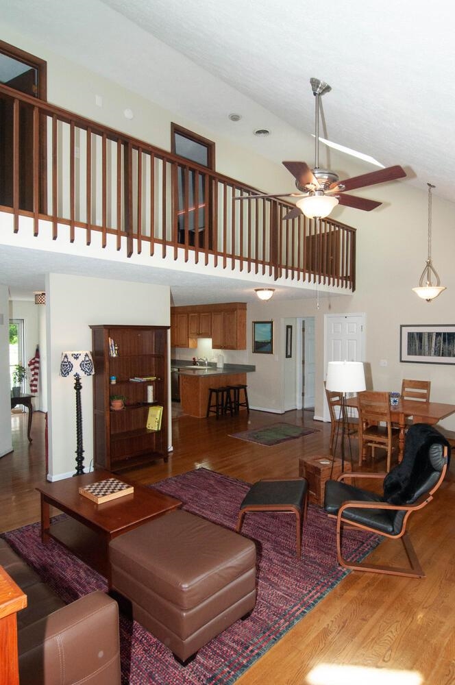 3155 Barterbrook Road Staunton, VA 24401 - Photo 6 of 59 a living room with furniture a ceiling fan and a rug