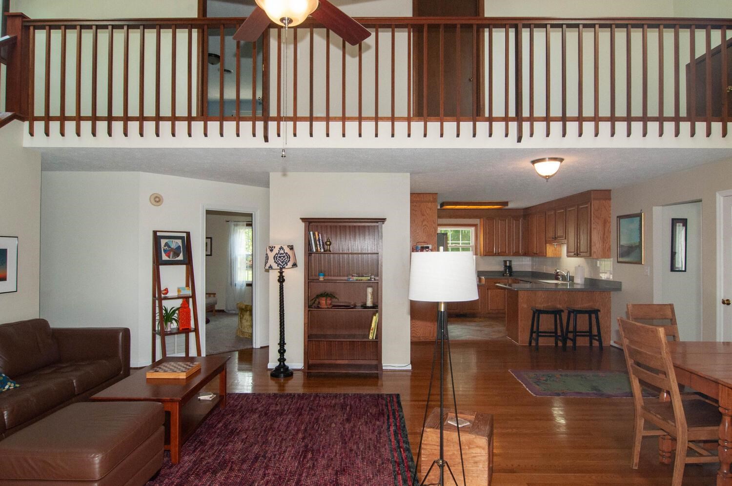 3155 Barterbrook Road Staunton, VA 24401 - Photo 7 of 59 a living room with furniture a ceiling fan and a rug