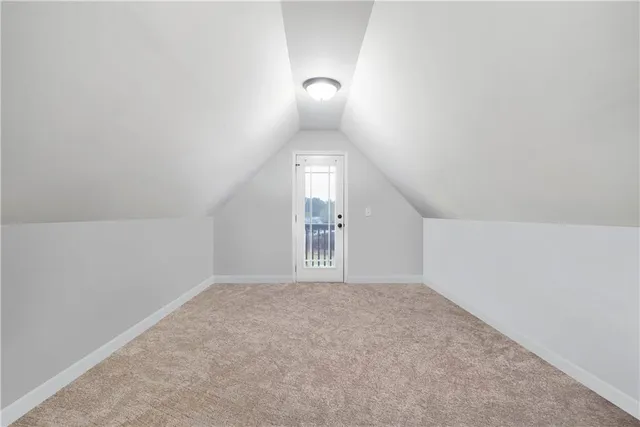 a view of empty room