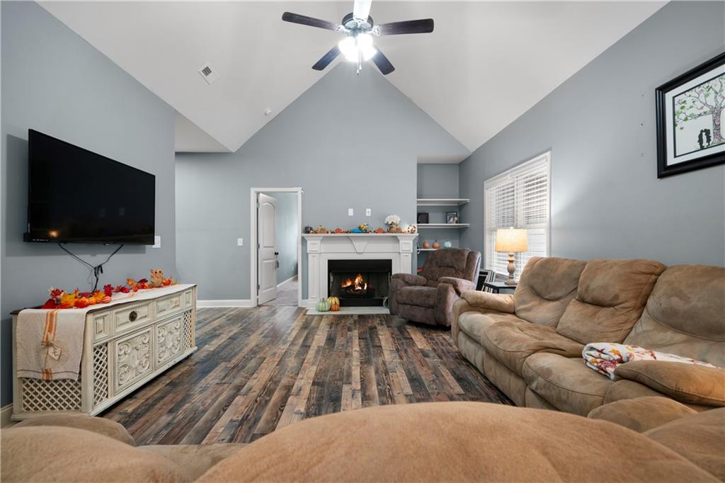 50 Round Rock Circle Northeast Rome, GA 30161 - Photo 7 of 24 a living room with furniture and a flat screen tv