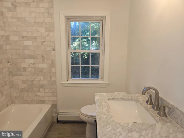 a bathroom with a sink and toilet