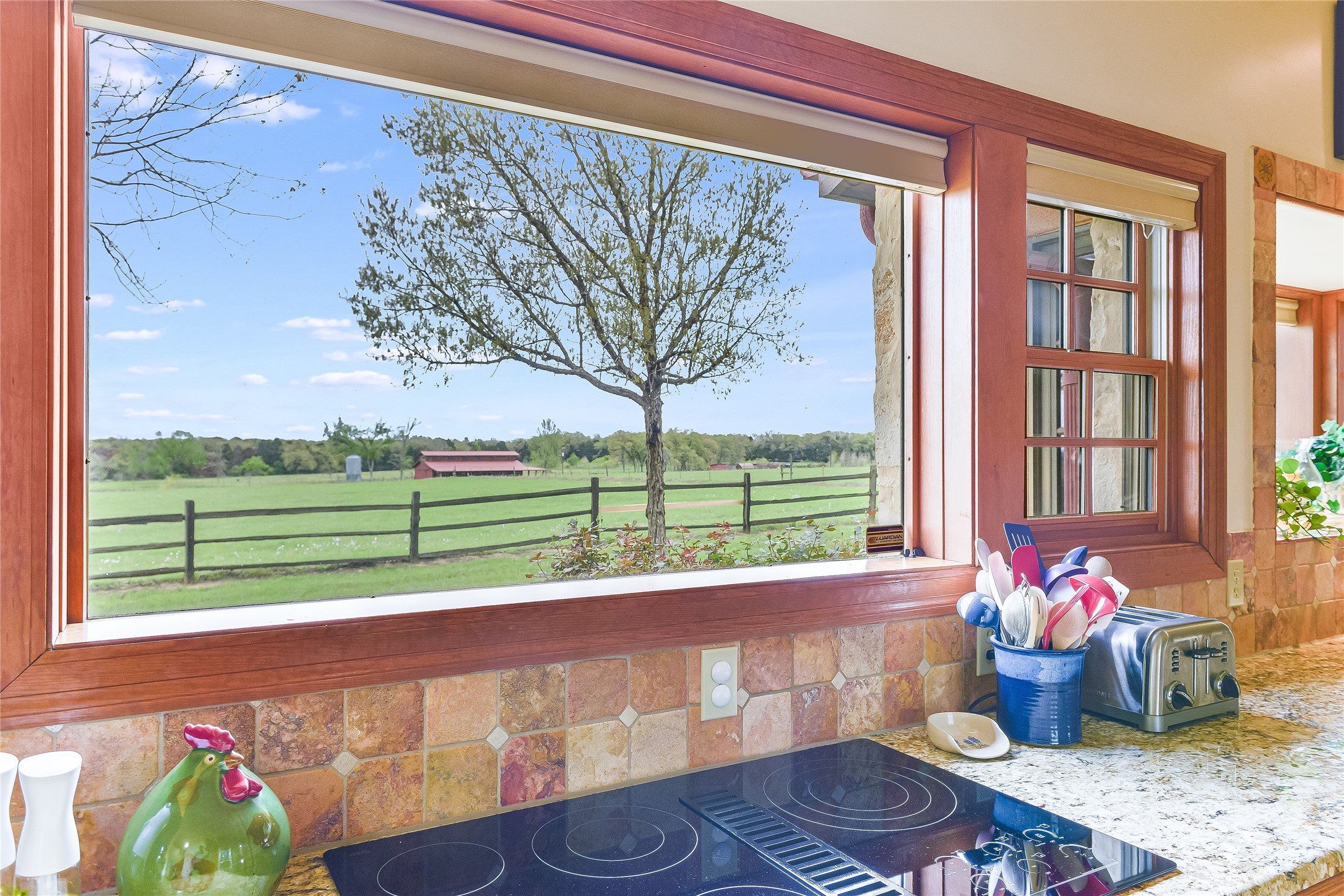 363 Paint Creek S Road, Unit A Paige, TX 78659 - Photo 9 of 28 View from the Kitchen