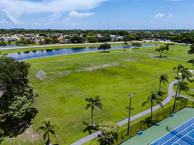 a view of a city with an ocean