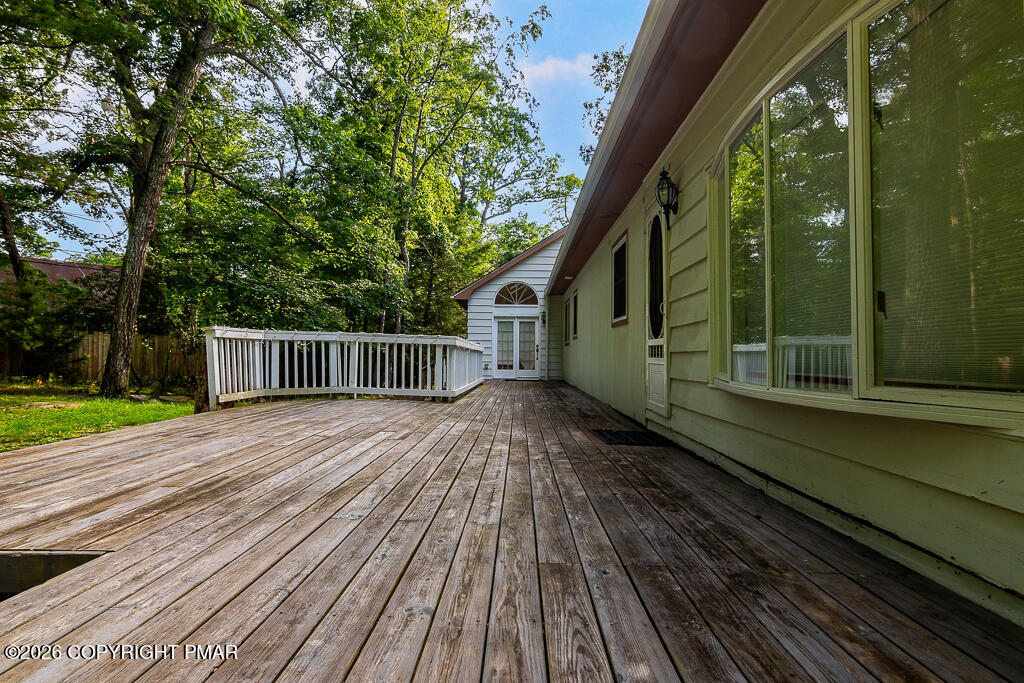 755 White Oak Road Cresco, PA 18326 - Photo 3 of 50 a view of backyard with green space