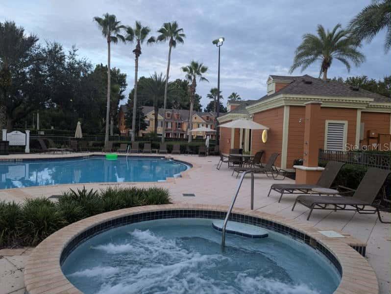 889 Assembly Court Reunion, FL 34747 - Photo 13 of 19 a view of a backyard with a patio