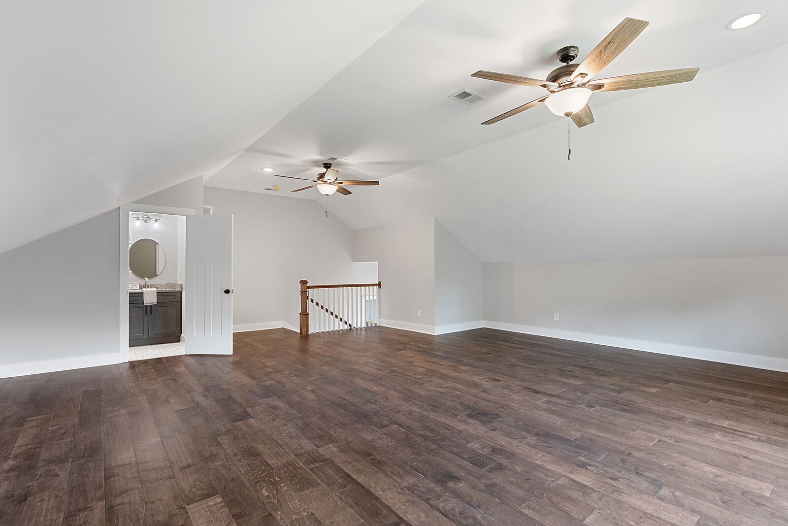 4462 Corbin Sneed Road Springfield, TN 37172 - Photo 19 of 22 a view of an empty room with a ceiling fan