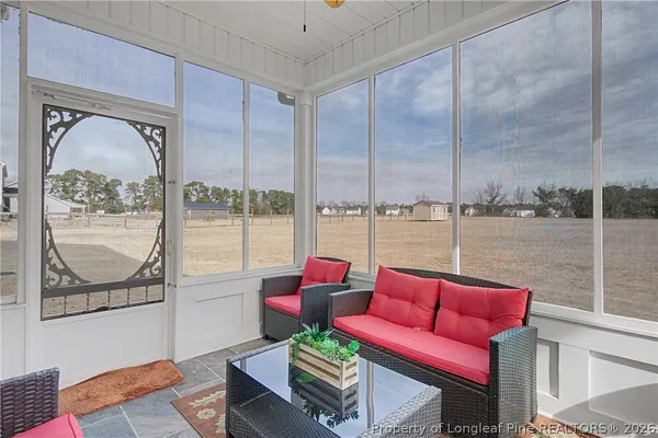 a view of a house with a patio