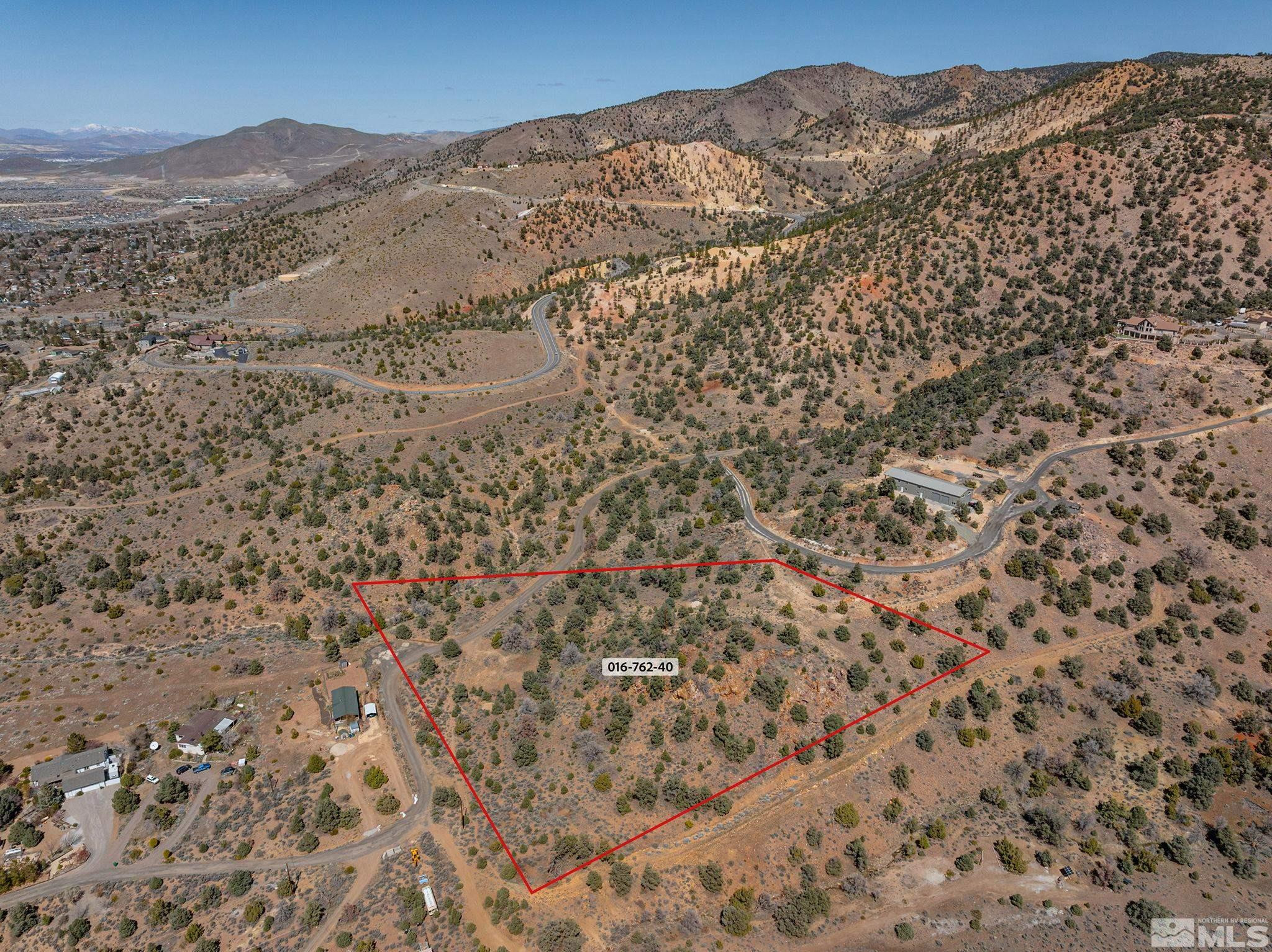 0 Temple Hill Road Reno, NV 89521 - Photo 10 of 15 a view of a mountain range with trees in the background