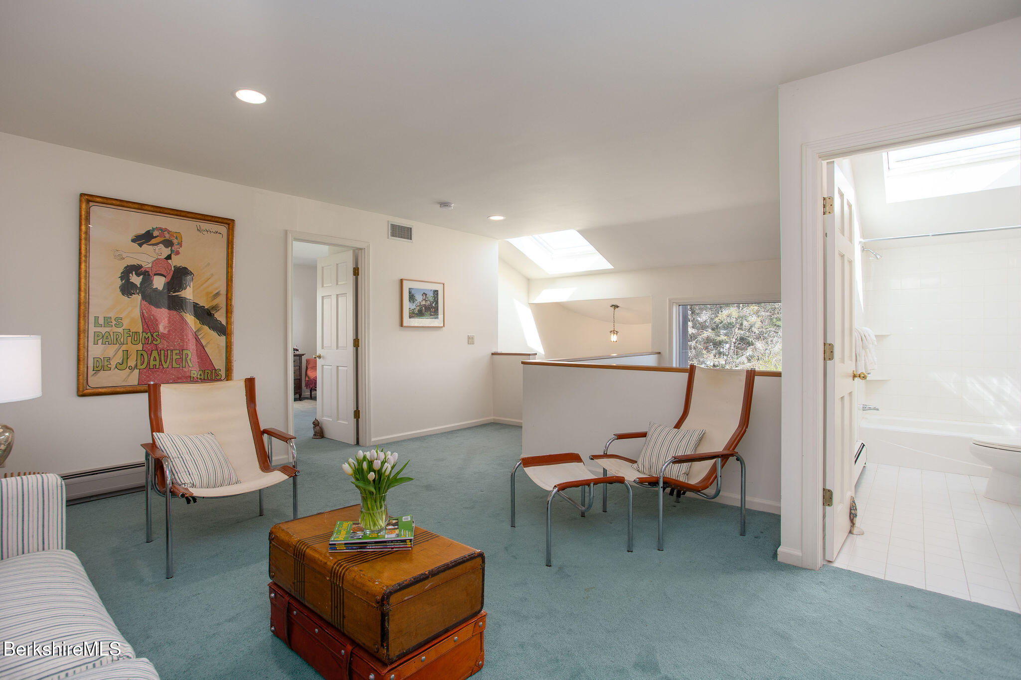 77 Hurlburt Road Great Barrington, MA 01230 - Photo 34 of 48 a living room with furniture and a potted plant