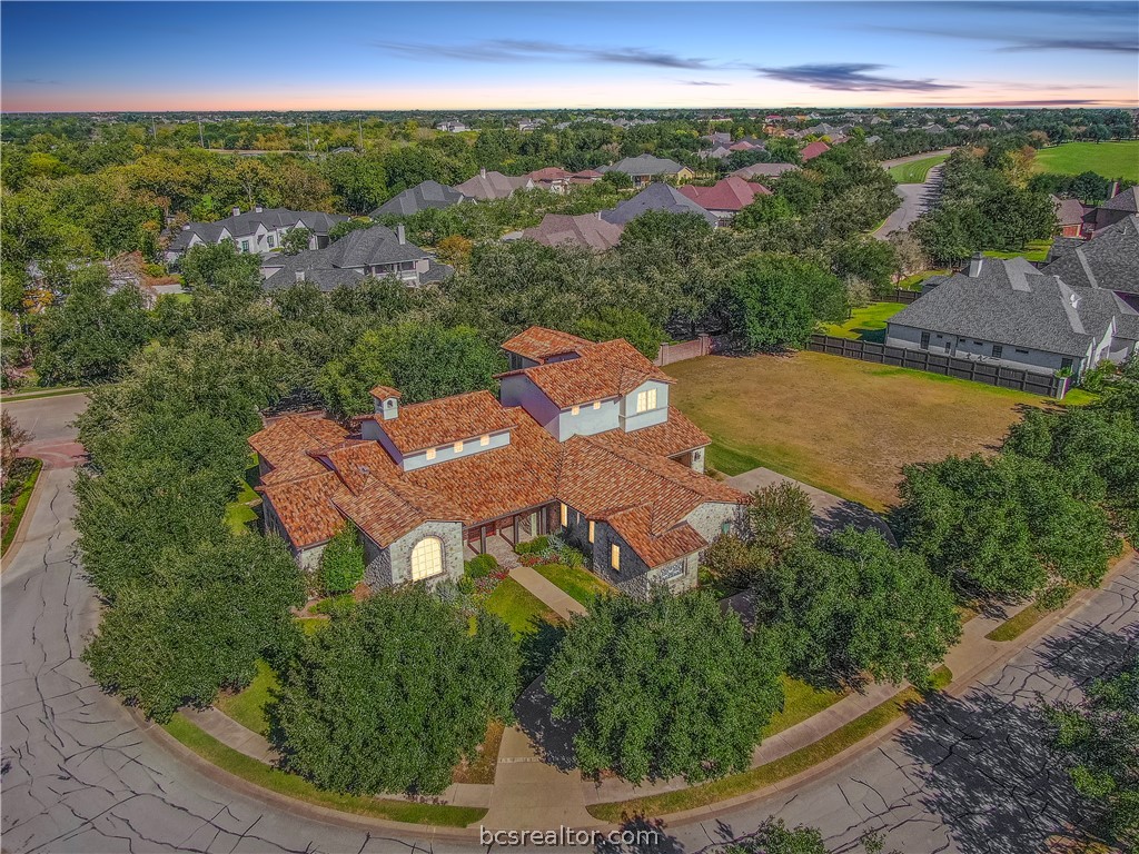 4207 Tuscany Court Bryan, TX 77802 - Photo 44 of 46 an aerial view of a house