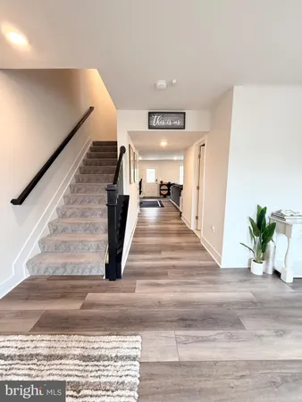 a view of entryway and hall