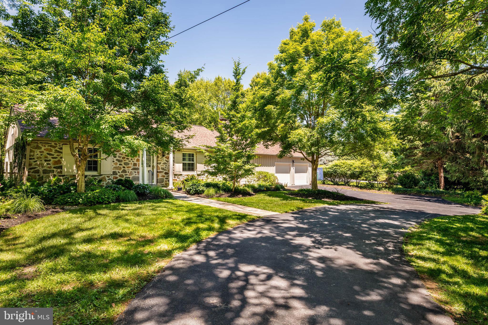 223 Upper Gulph Road Wayne, PA 19087 - Photo 3 of 56 Set on a Green, Tree-Lined Lot