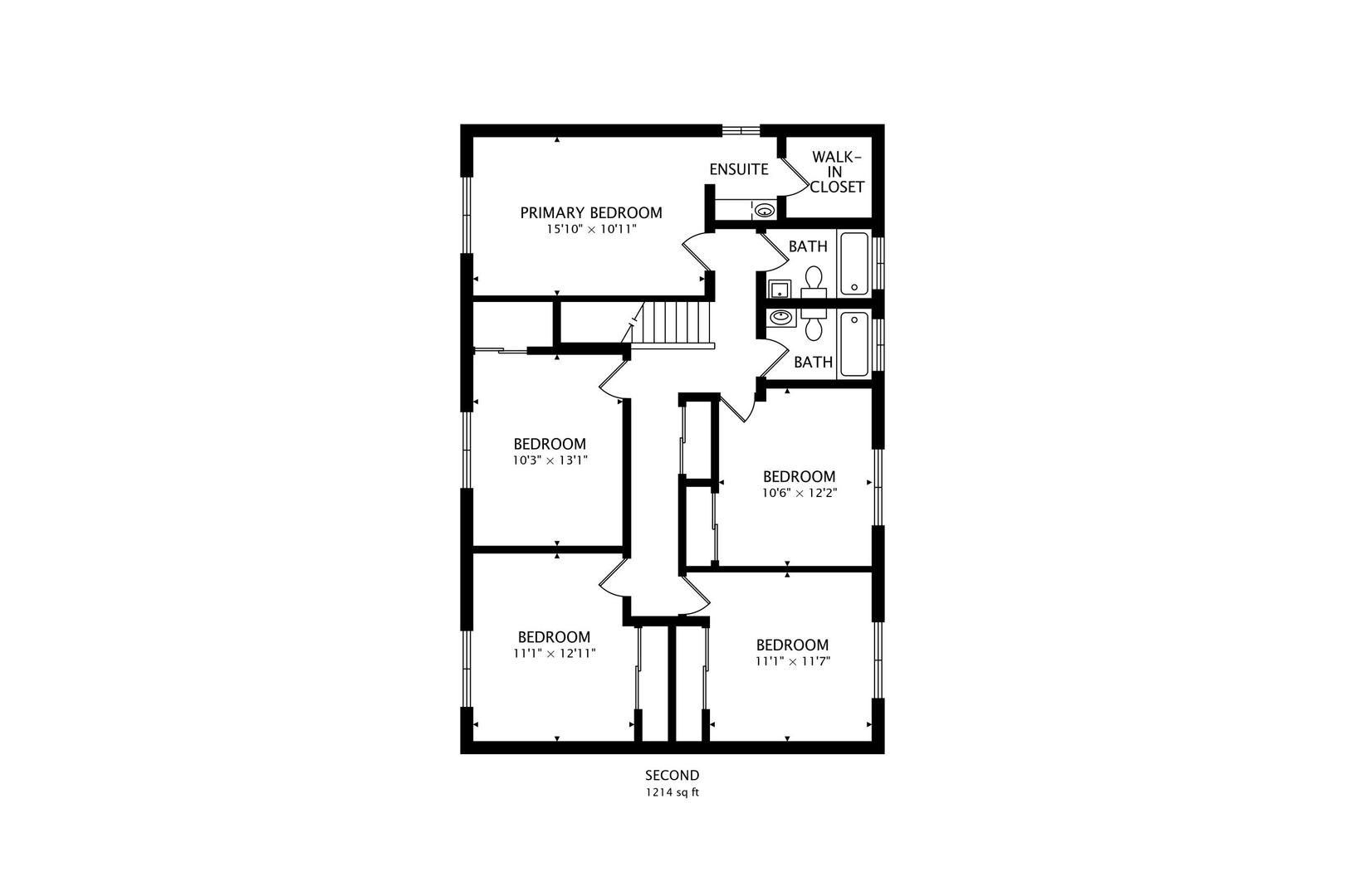 2703 North Ridge Avenue Arlington Heights, IL 60004 - Photo 50 of 51 a picture of a wall with a white wall