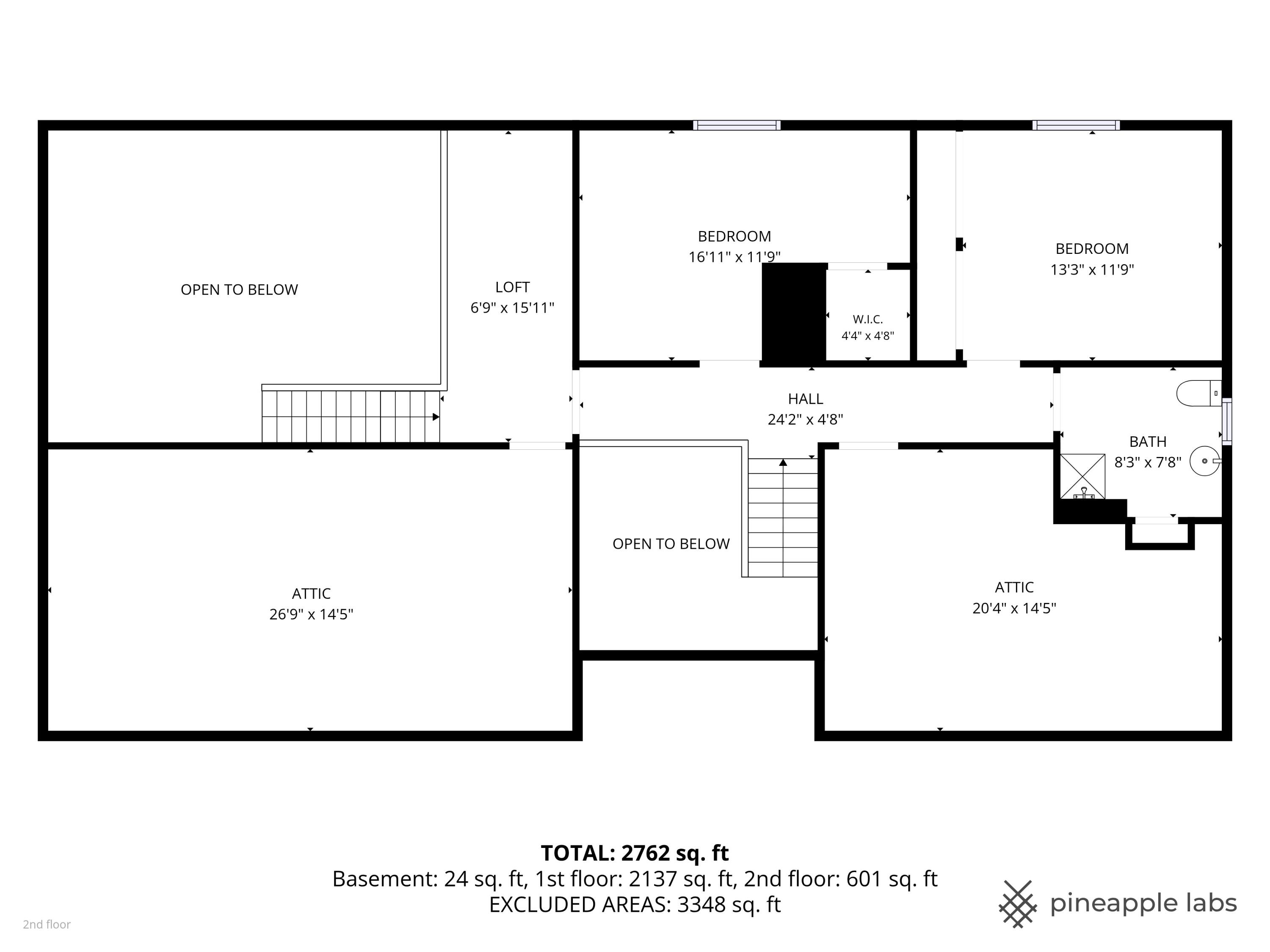 1270 Lake Shore Road Grafton, WI 53024 - Photo 97 of 99 Upper Floor Plan