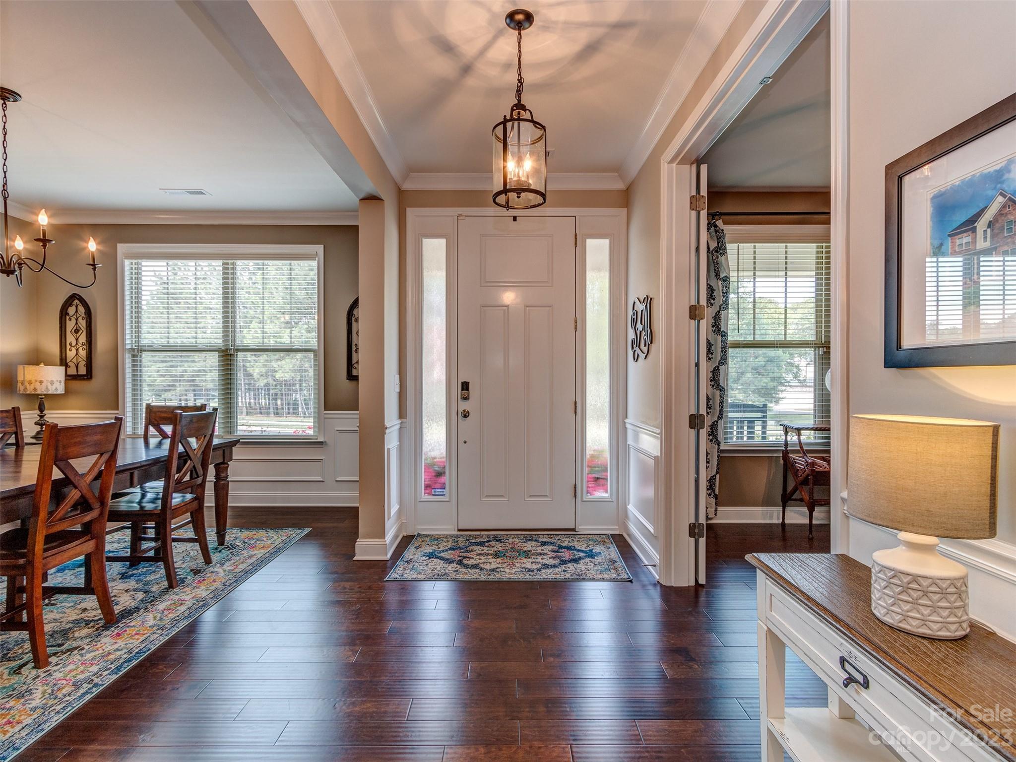 5515 Braddock Ml Way Lancaster, SC 29720 - Photo 7 of 41 a view of a livingroom with furniture hardwood floor and windows