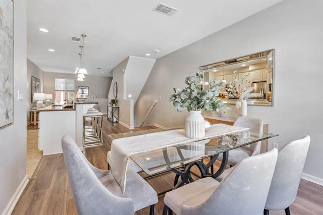 907 Rancho Place San Jose, CA 95126 - Photo 15 of 31 a view of a dining room with furniture and wooden floor
