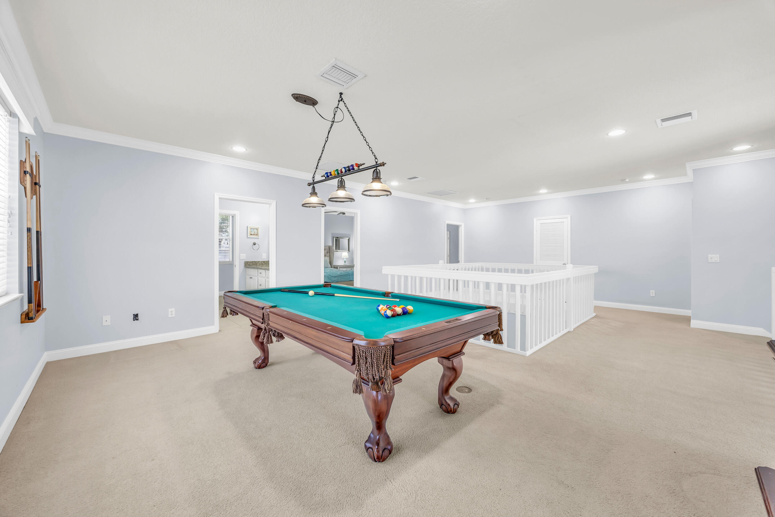 148 Cypress Cove Jupiter, FL 33458 - Photo 32 of 53 a room with pool table and windows