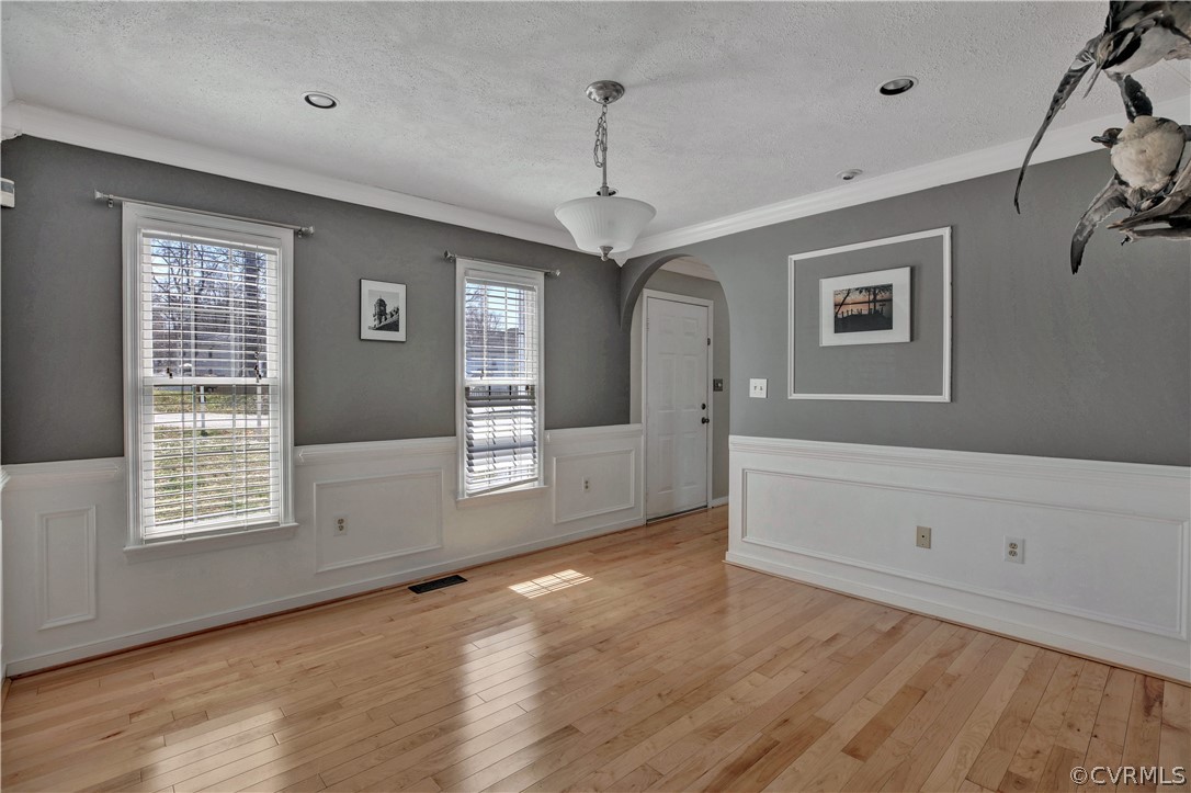 2300 Brookforest Road Midlothian, VA 23112 - Photo 15 of 29 a view of an empty room with window and hardwood floor
