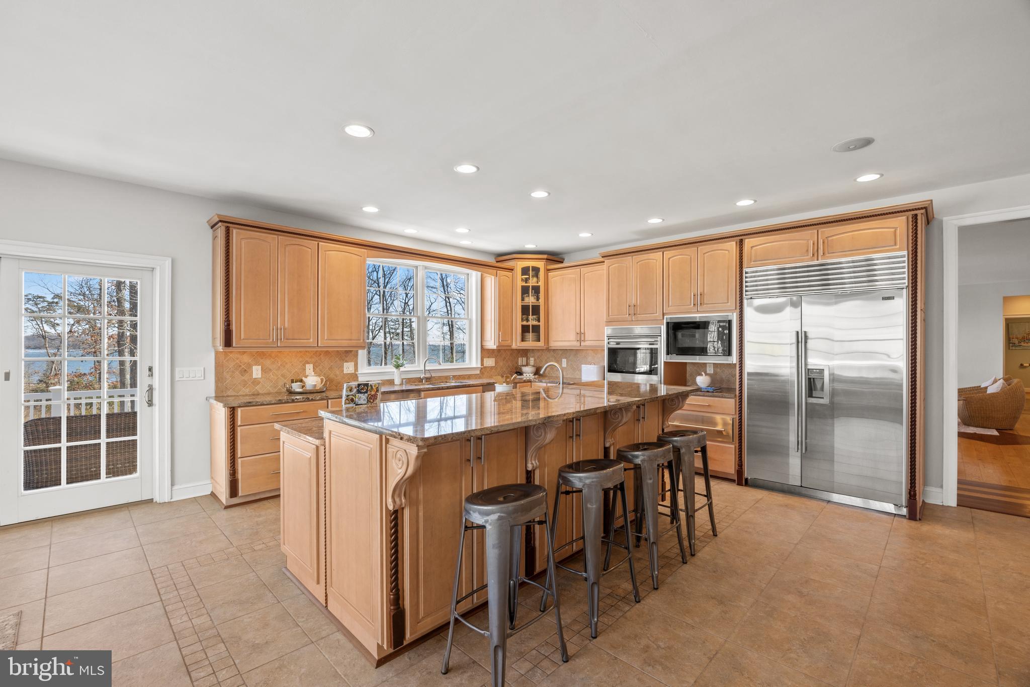 3317 Old Cedar Point Road Edgewater, MD 21037 - Photo 18 of 48 Gourmet Kitchen with island