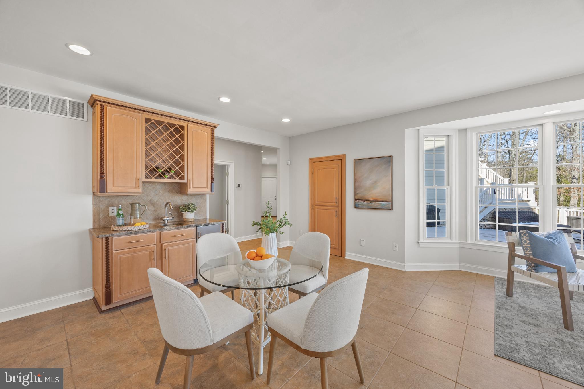 3317 Old Cedar Point Road Edgewater, MD 21037 - Photo 20 of 48 Dining area with wine bar