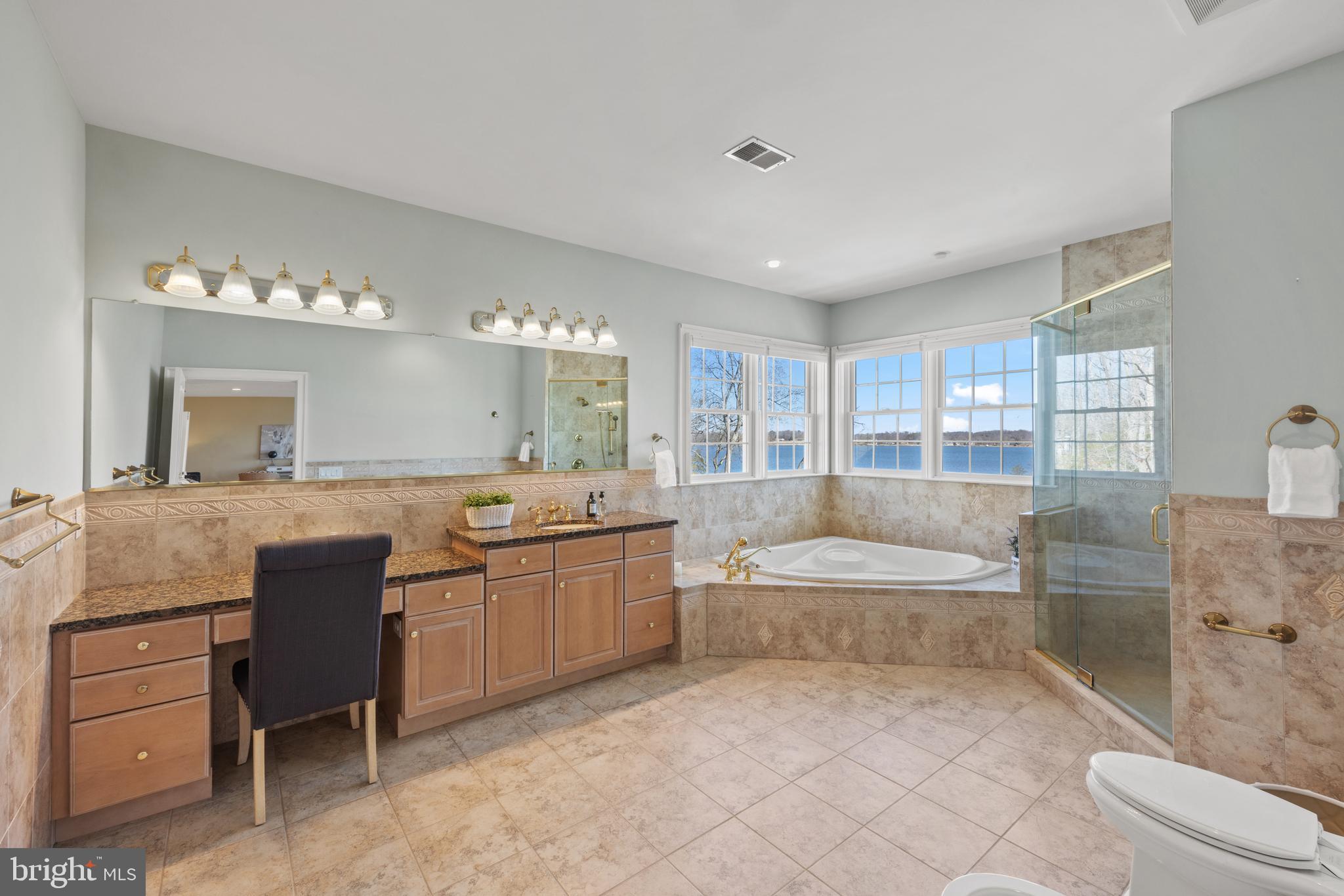 3317 Old Cedar Point Road Edgewater, MD 21037 - Photo 25 of 48 Spa-like primary bath