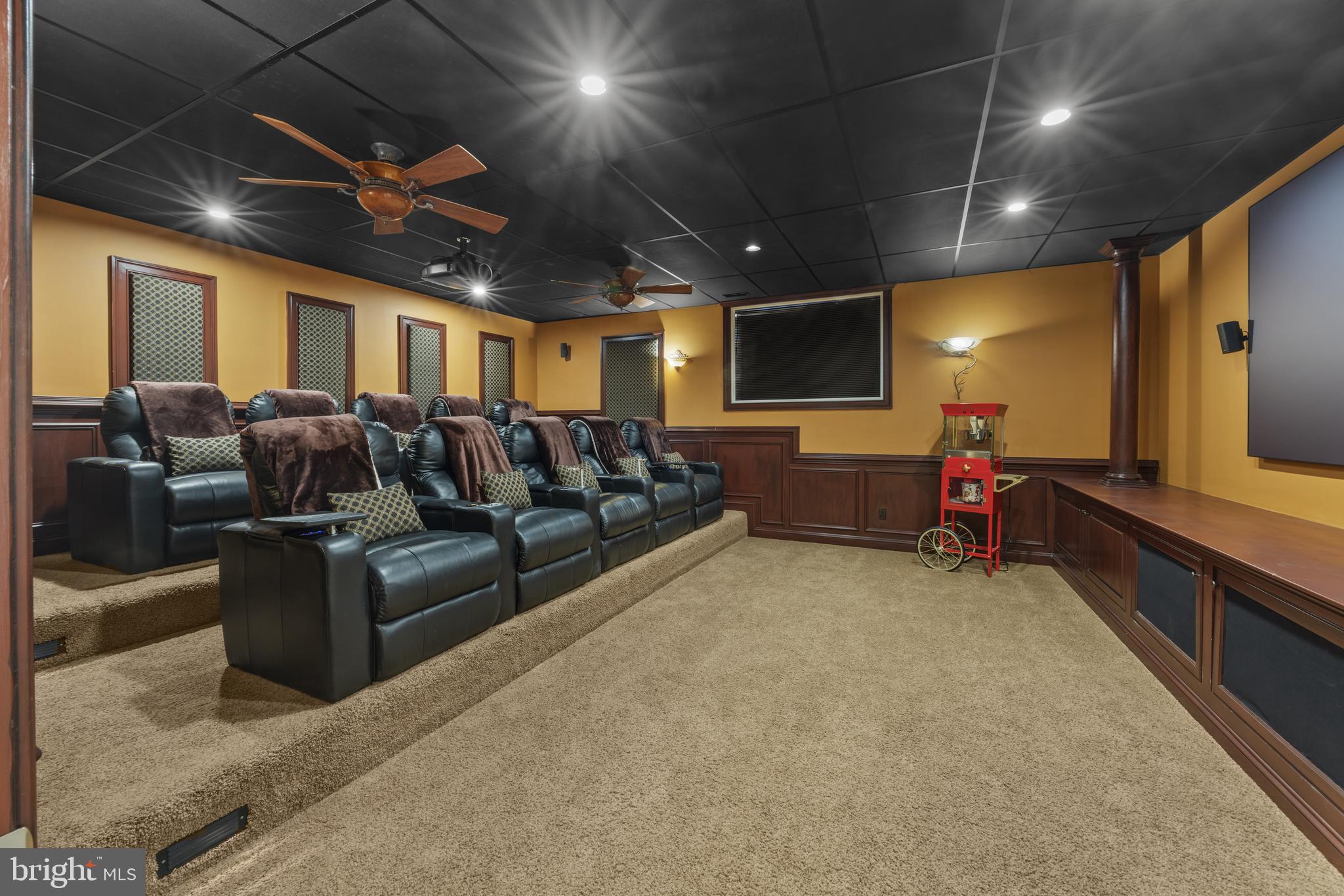 3317 Old Cedar Point Road Edgewater, MD 21037 - Photo 34 of 48 Theater room