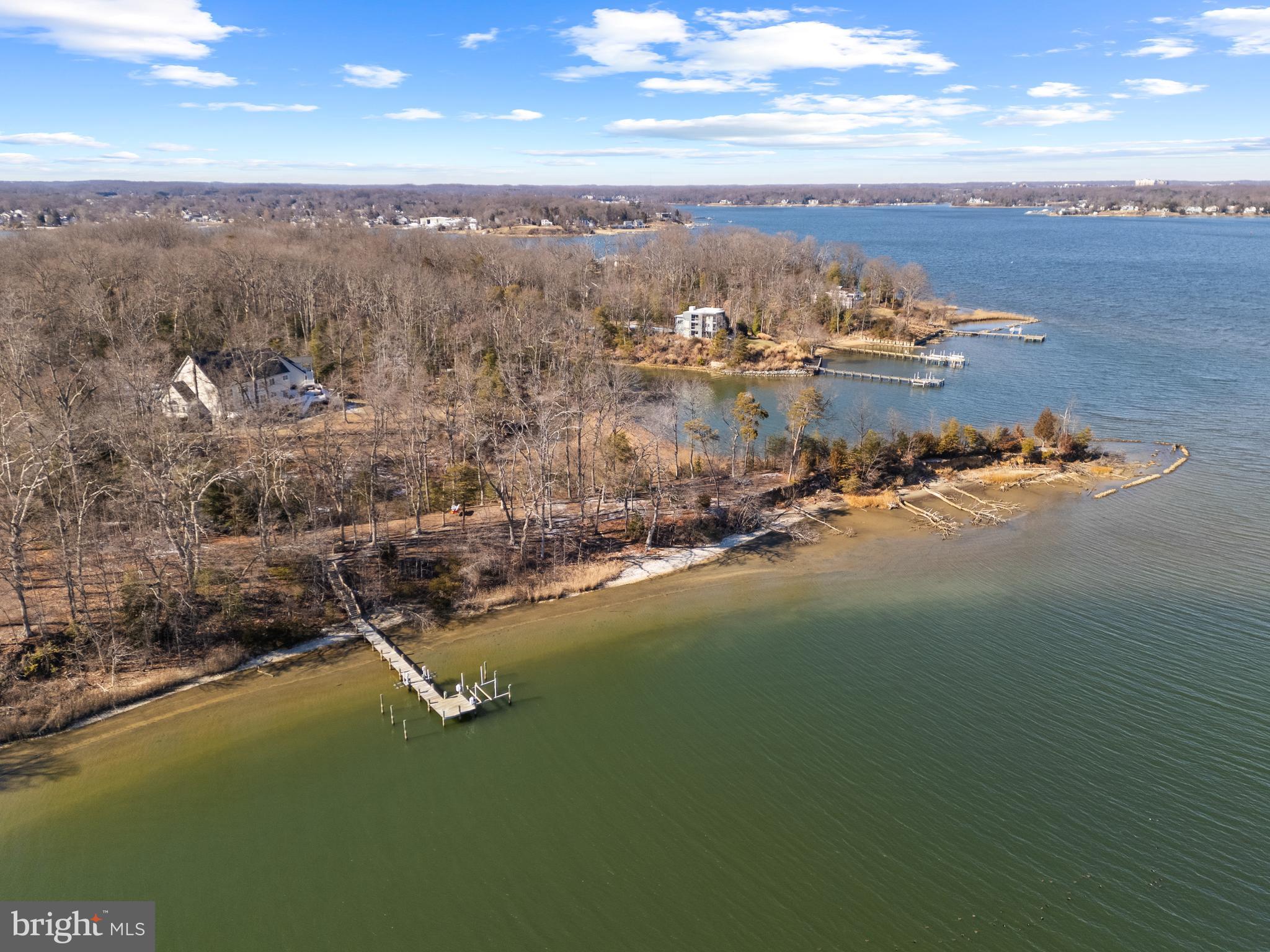 3317 Old Cedar Point Road Edgewater, MD 21037 - Photo 45 of 48 Private pier on the South River