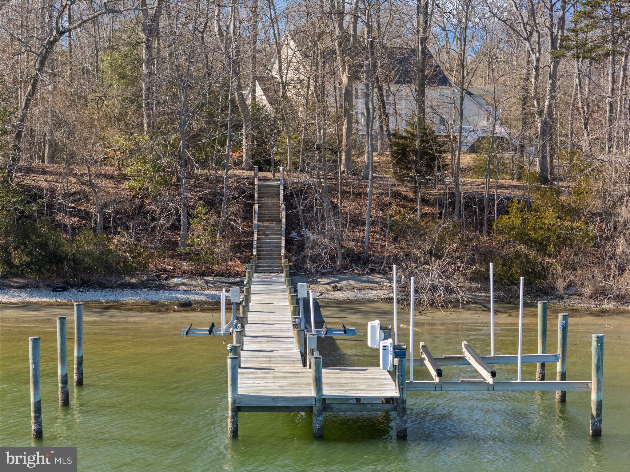3317 Old Cedar Point Road Edgewater, MD 21037 - Photo 46 of 48 Multi slips, boat lift and jet ski lifts
