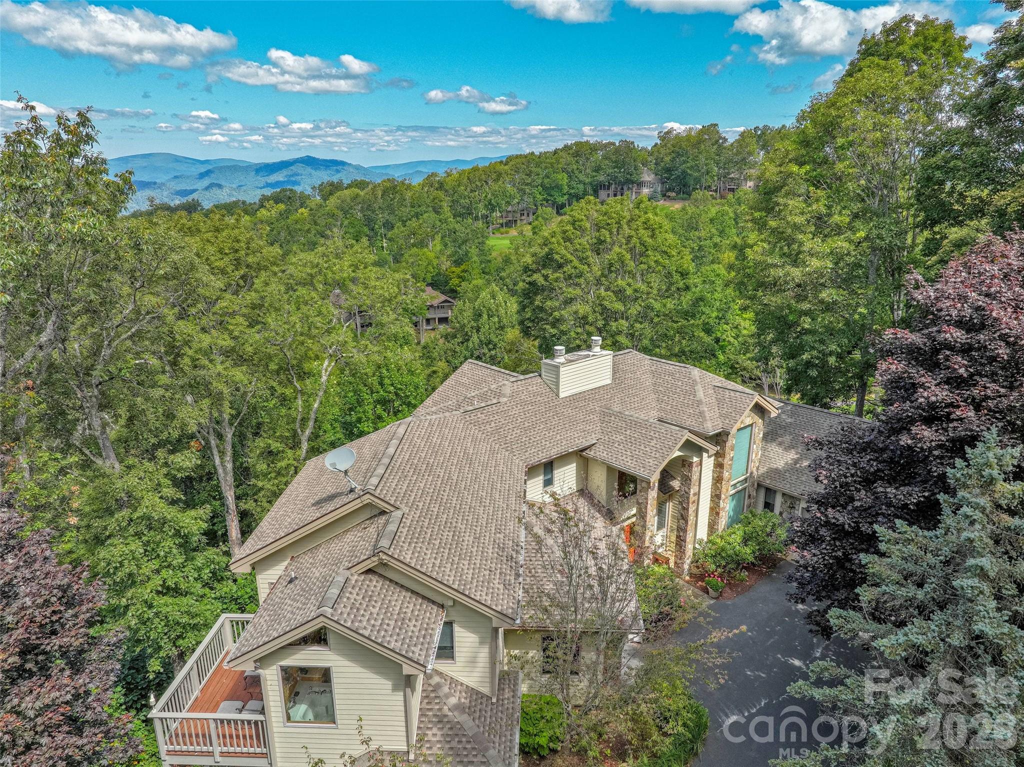 350 Ball Camp Road Burnsville, NC 28714 - Photo 2 of 44 an aerial view of a house