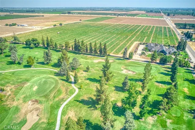 a view of a park with a big yard