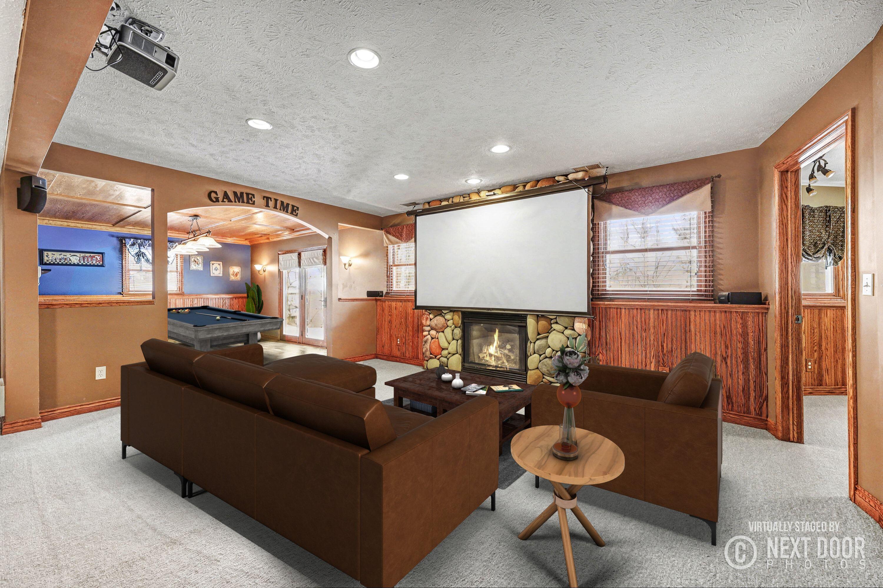 4035 Patti Road Dorr, MI 49323 - Photo 27 of 49 Lower Level Living Room