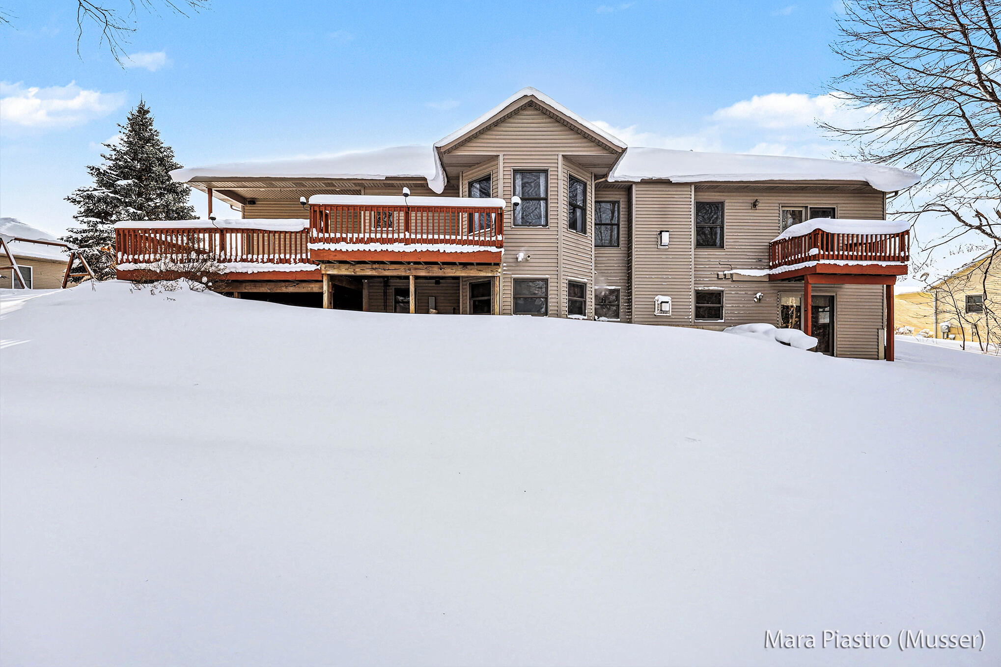 4035 Patti Road Dorr, MI 49323 - Photo 37 of 49 Rear of Home