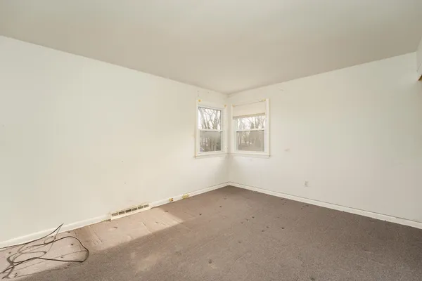 a view of empty room